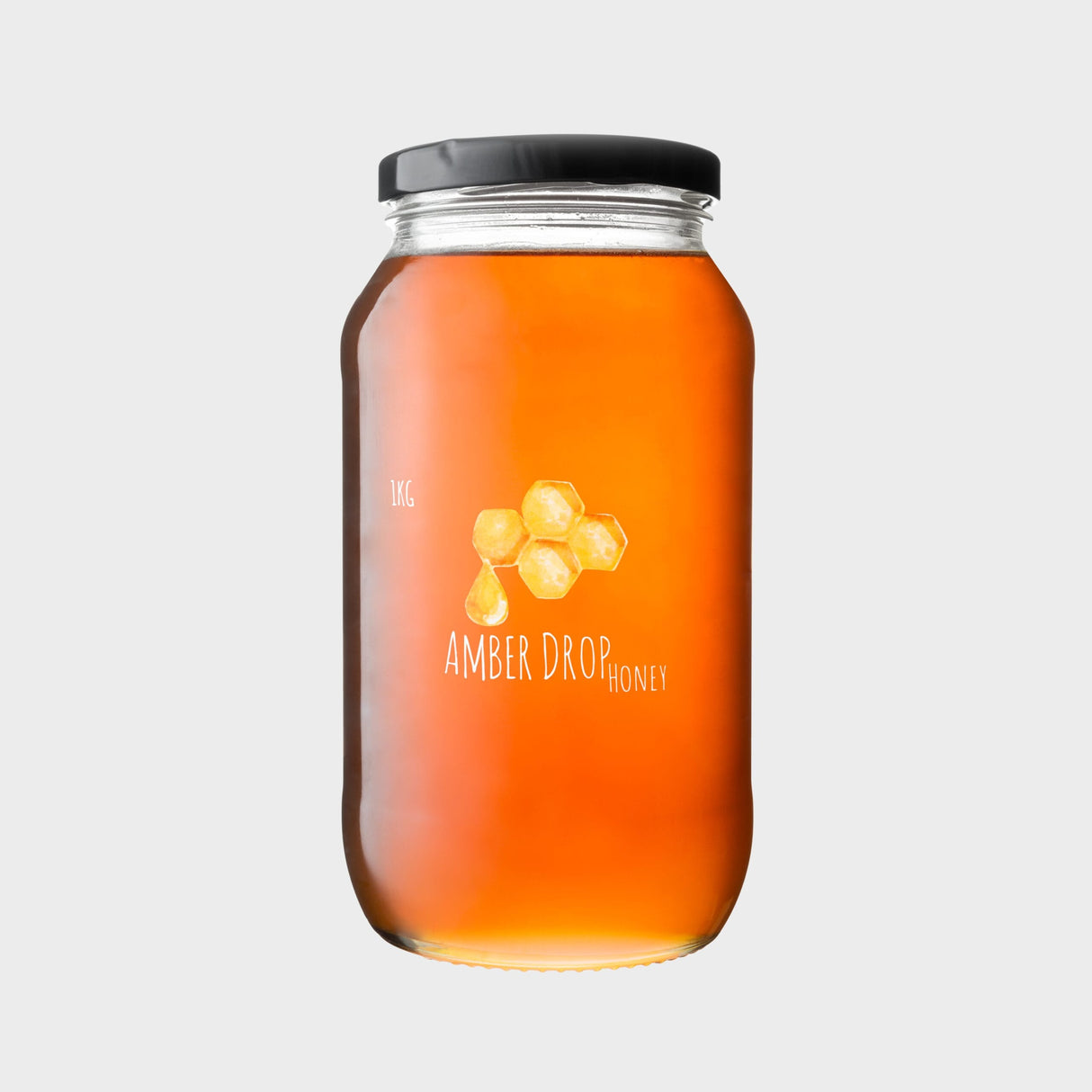 Honey - 100% Raw - Locally Sourced (Amber Drop)