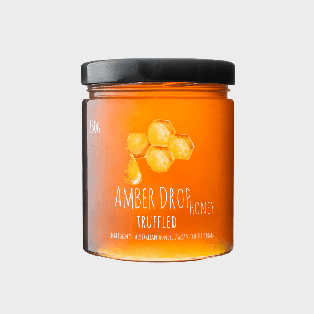 Honey - 100% Raw - 250g Truffled - Locally Sourced (Amber Drop)