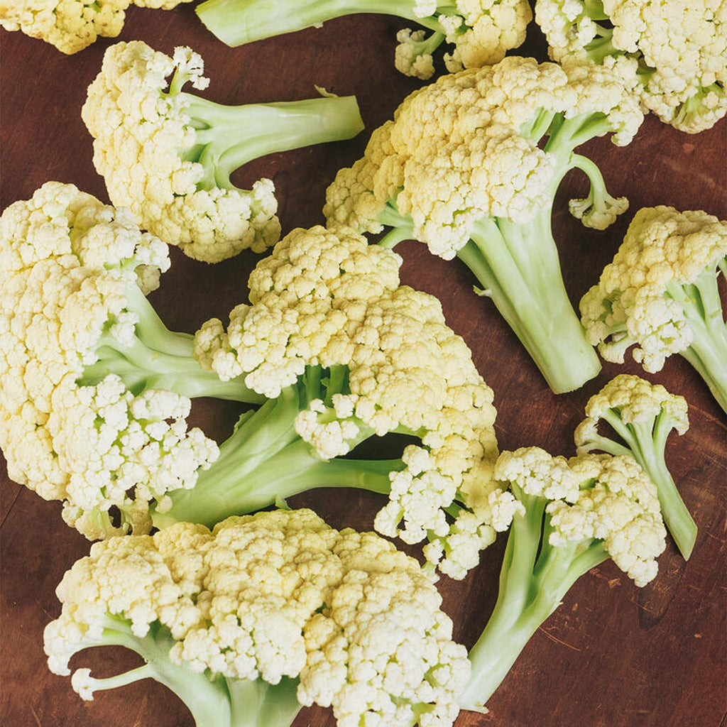 Roast Song Cauliflower with Creamy Hummus and Herb Raisin Salsa