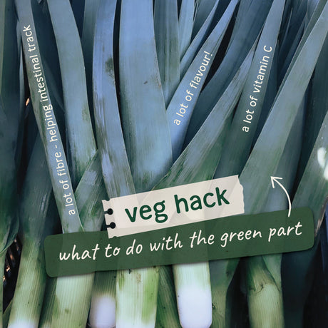 Don't Throw Away The Green Parts Of Your Leeks!