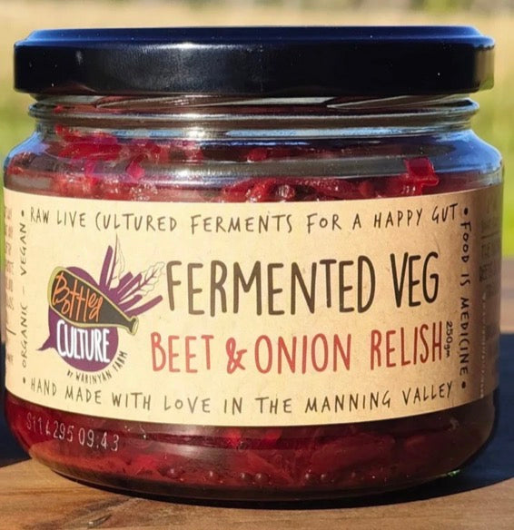 Fermented Veg - Beet & Onion Relish