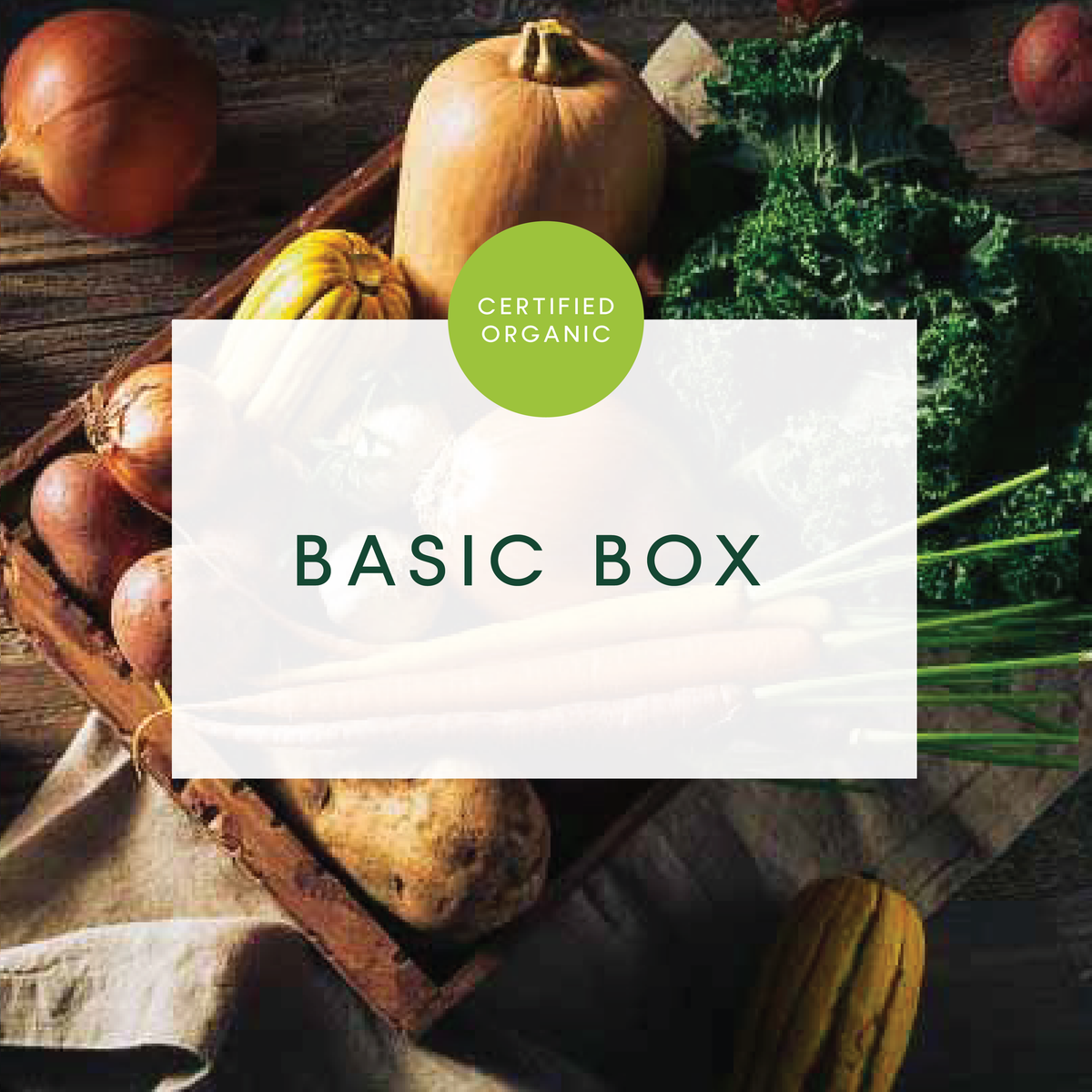 Basic Box - Organic Fruit and Veg Box
